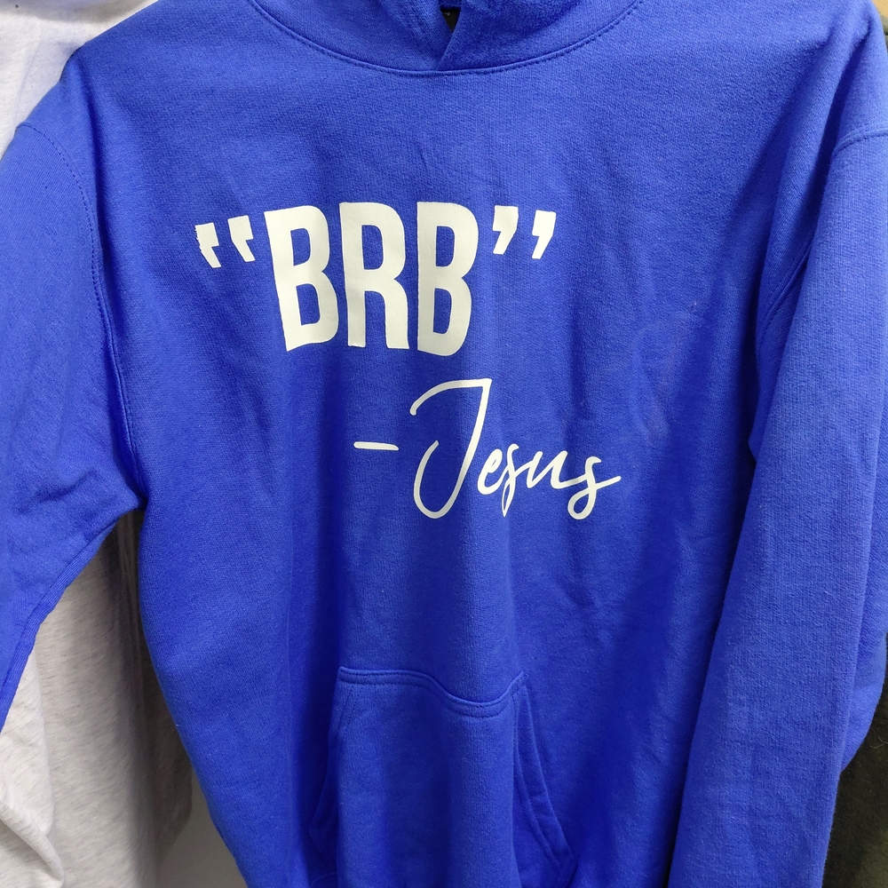 LooTultex Royal Blue "BRB" Hoodie KIDS - Picture 1 of 2